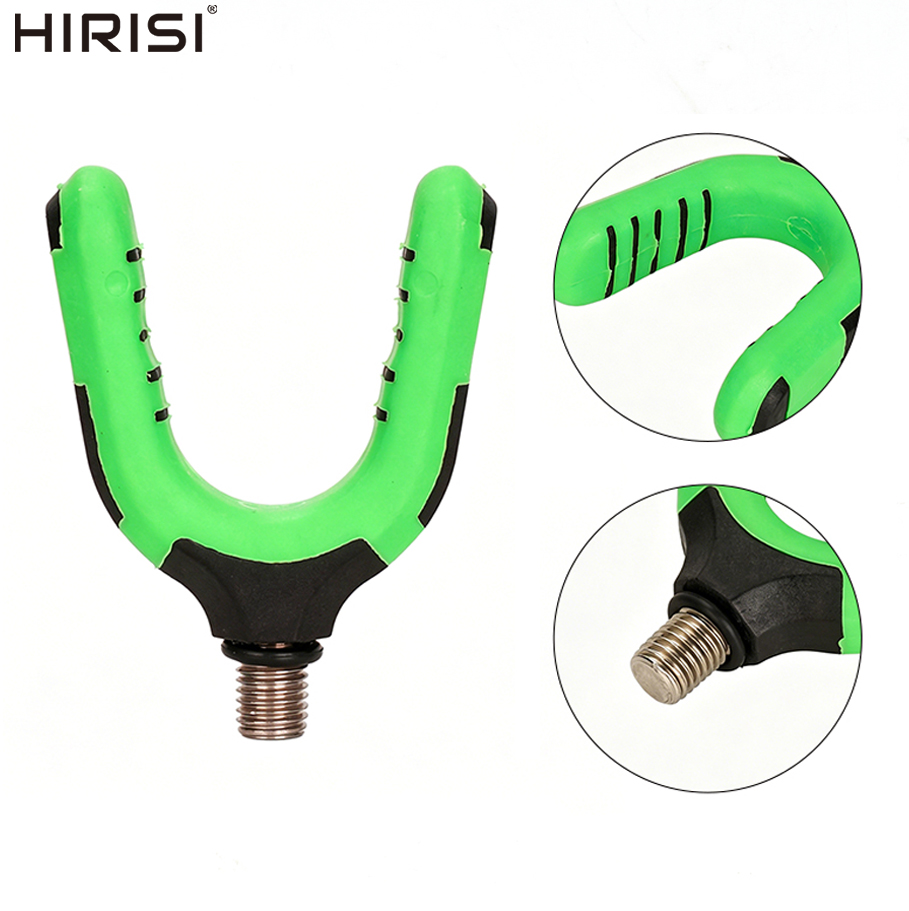 Head Racket Boom - Hirisi Karpfenangel-Rutenhalterkopf mit 3/8“ Gewinde, Rutschfester