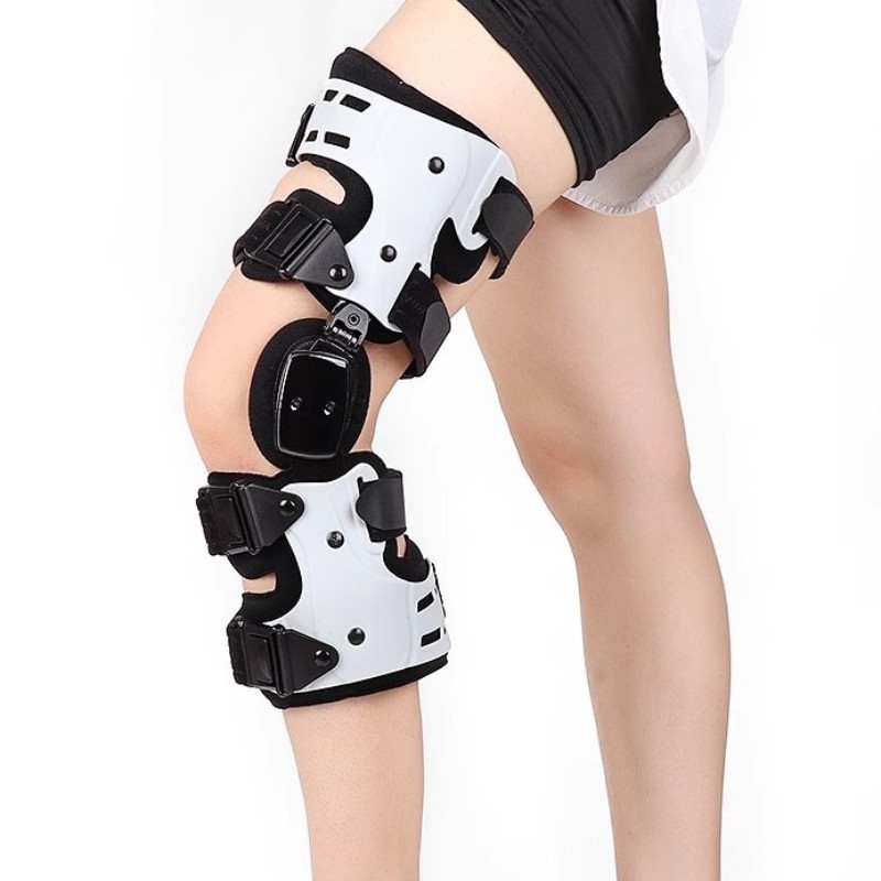 Knee Support Brace - Medizinische verstellbare Klammer, Post-Op-Beinbandage, OA-Kniestütze mit
