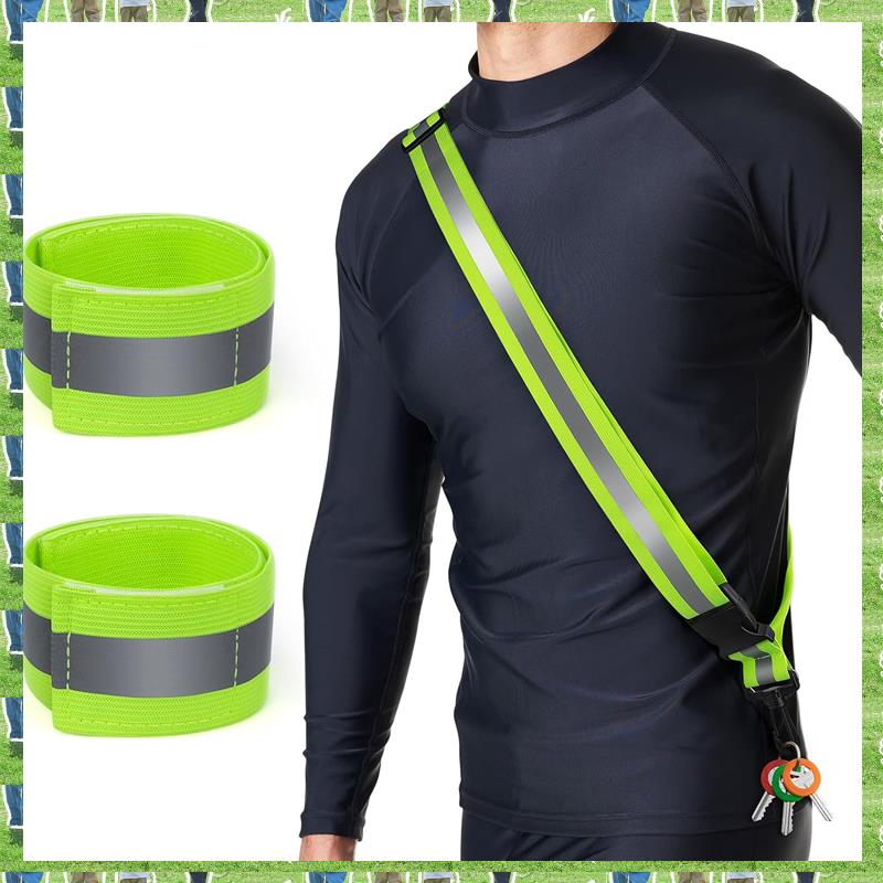 Running Gear At Night - FTS Reflektierende Schärpe zum Gehen bei