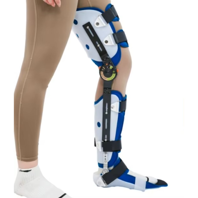 Knee Support Brace - Knieorthese Gelenkstabilisator Knöchel-Fuß-Orthese Hüftstütze Gehhilfe Fixierte