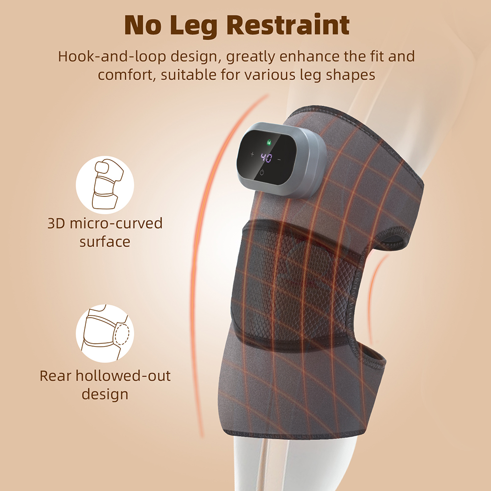 Beheiztes Kniemassagegerät mit – Knee Support Brace Bewertung und Preis