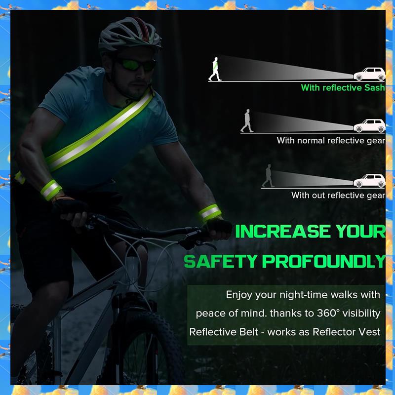 FTS Reflektierende Schärpe zum – Running Gear At Night Bewertung und Preis