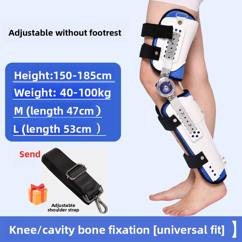 Verstellbare Knie-Knöchel-Fuß- – Knee Support Brace Bewertung und Preis